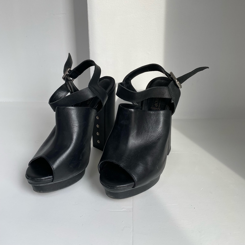 Chunky platform TOPSHOP Heels - Picture 3 of 3